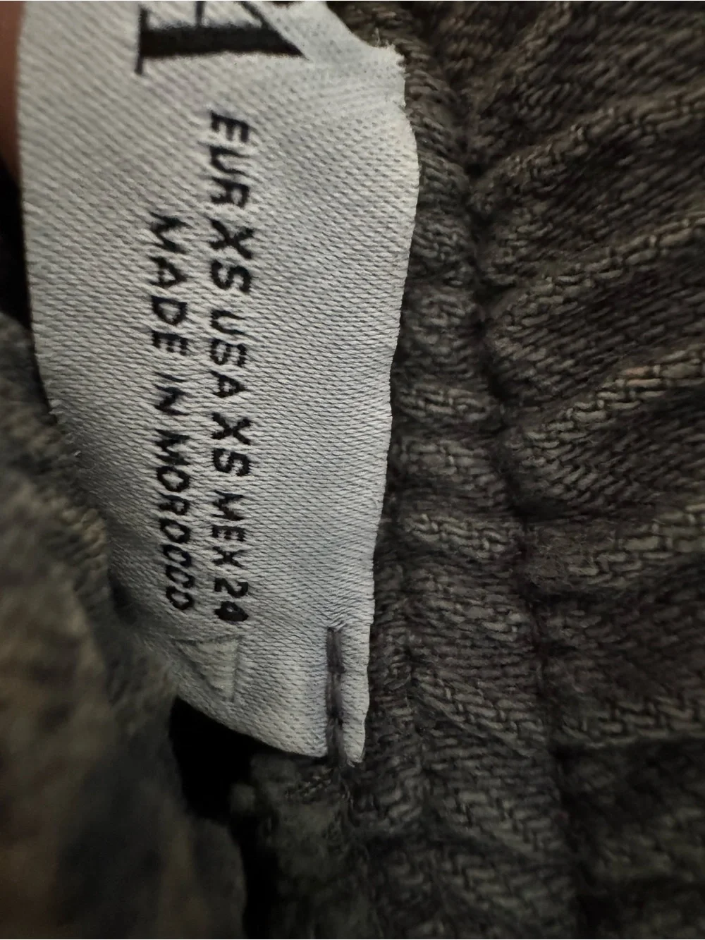 Zara Faded Washed Wide Leg Baggy Pants- XS - Picture 5 of 5